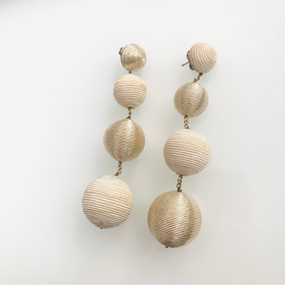 Rebecca De Ravenel Corded Les Bonbons Classic 4 Drop Earrings - Picture 2 of 9